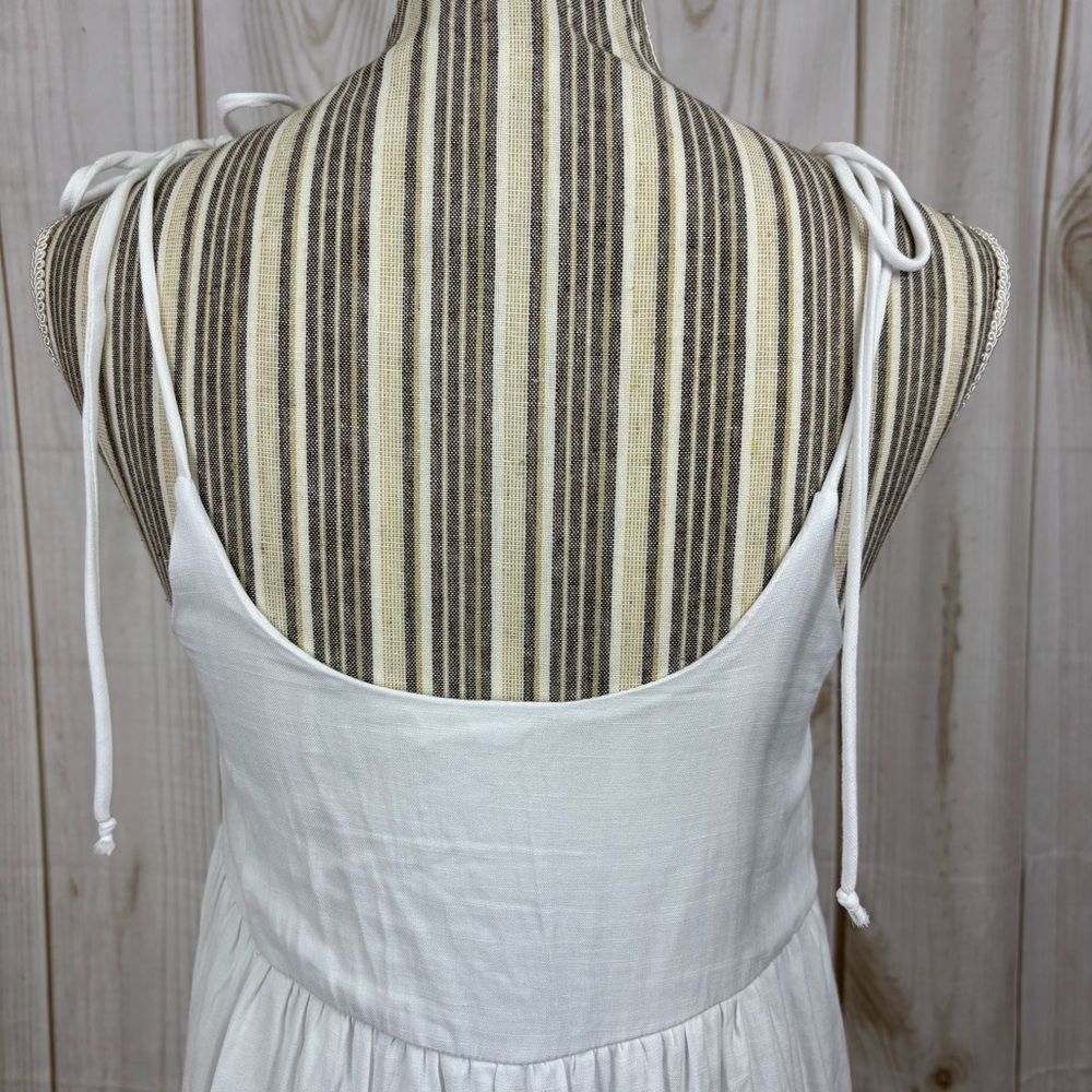Altar'd State Boho Dress Tiered Flowy Lightweight Summer Mini White Sz Small - Picture 6 of 11
